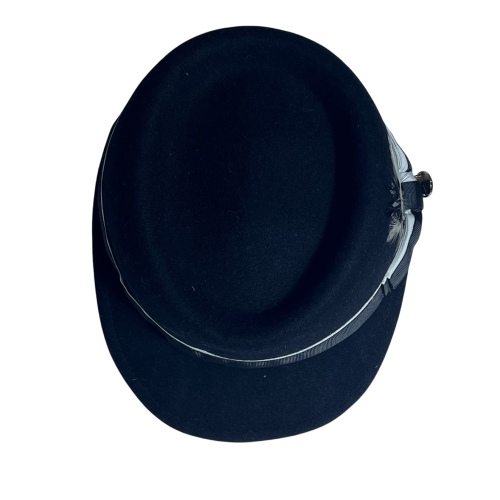 Bruno Capelo Black Australian Wool Telescope Baseball Men Hat Dress Cap, XL - Picture 3 of 10